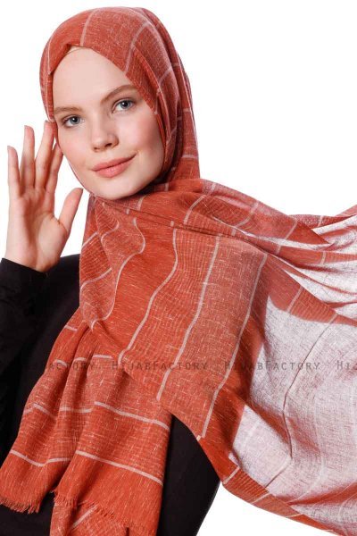 Kiral - Hijab Rosso Mattone - Özsoy
