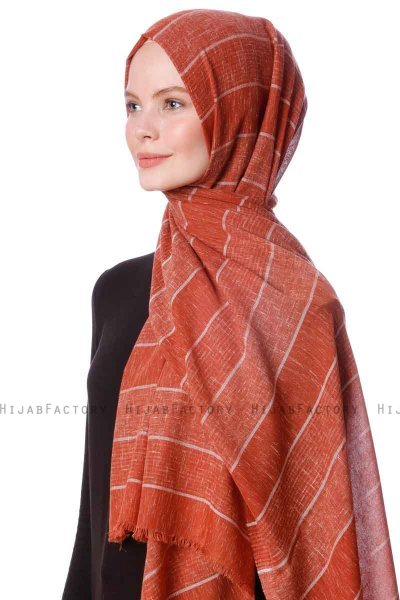 Kiral - Hijab Rosso Mattone - Özsoy