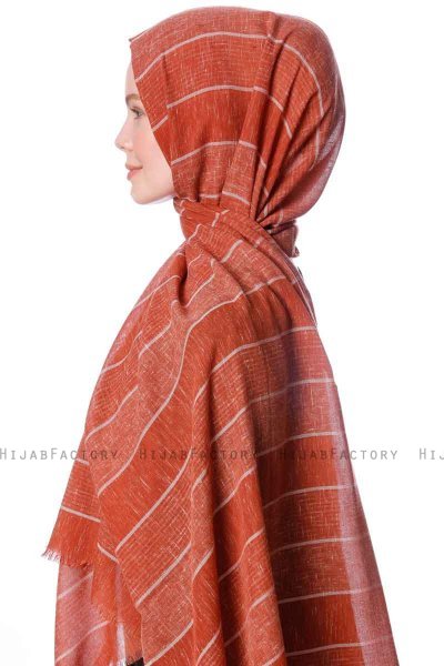 Kiral - Hijab Rosso Mattone - Özsoy