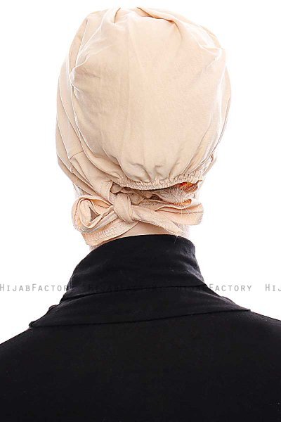 Kiraz - Bonnet XXL Cotone Beige - Ecardin