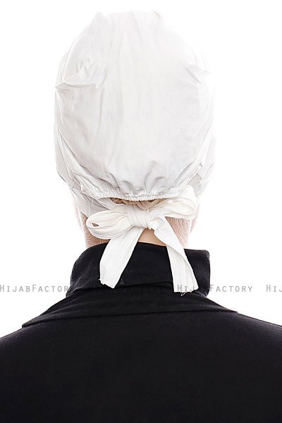 Kiraz - Bonnet XXL Cotone Creme - Ecardin
