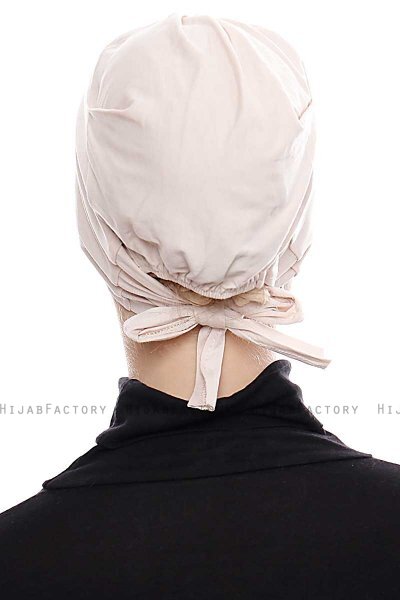 Kiraz - Bonnet XXL Beige Chiaro - Ecardin