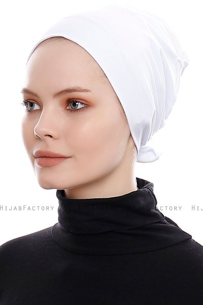 Kiraz - Bonnet XXL Cotone Bianca - Ecardin