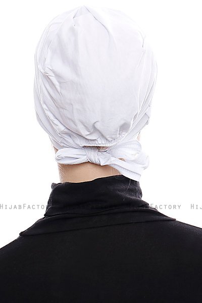 Kiraz - Bonnet XXL Cotone Bianca - Ecardin