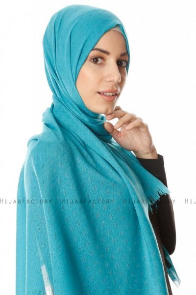 Lalam - Hijab Blu Petrolio - Özsoy