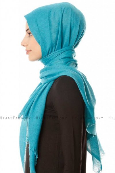 Lalam - Hijab Blu Petrolio - Özsoy