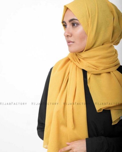 Lemonade Gul Bomull Voile Hijab InEssence 5TA63b