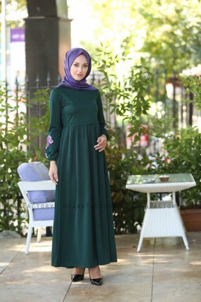 Lexie - Vestito Verde Scuro - Insirah
