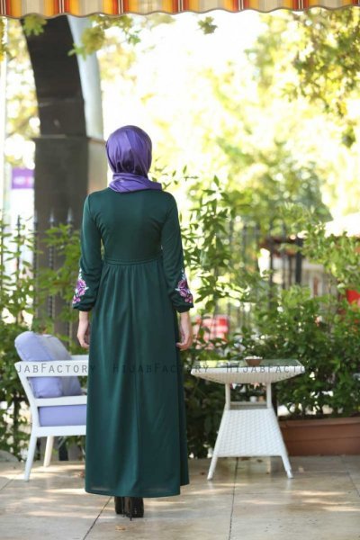 Lexie - Vestito Verde Scuro - Insirah