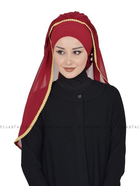 Louise - Hijab Pratico Bordò - Ayse Turban