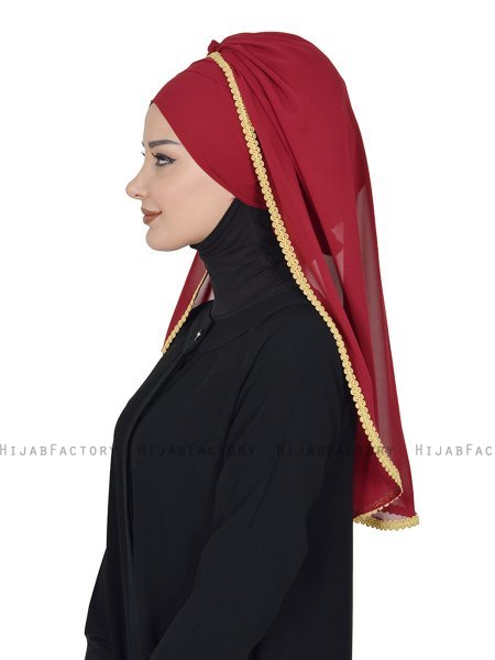 Louise - Hijab Pratico Bordò - Ayse Turban