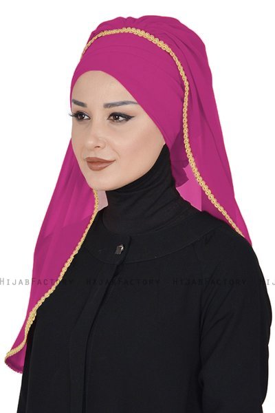 Louise - Hijab Pratico Fucsia - Ayse Turban