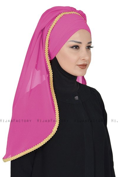 Louise - Hijab Pratico Fucsia - Ayse Turban