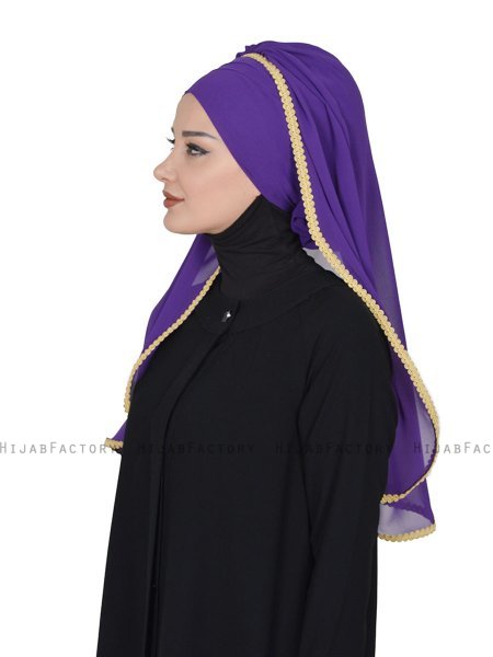 Louise - Hijab Pratico Viola - Ayse Turban