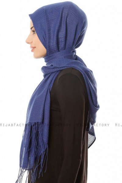 Lunara - Hijab Blu Navy - Özsoy