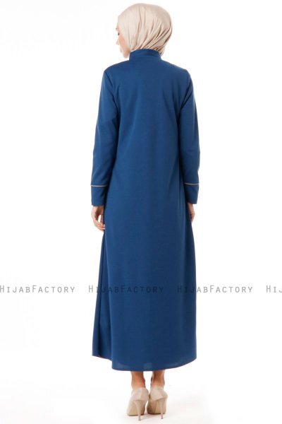 Lylah - Abaya Blu - Miss Cazibe