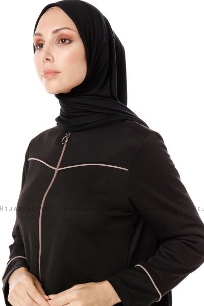 Lylah - Abaya Nero - Miss Cazibe