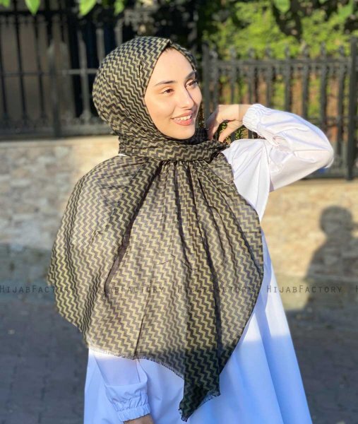 Malala - Hijab Fantasia Di Cotone Cachi