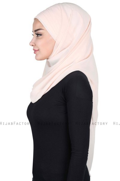 Malin - Hijab Chiffon Pratico Beige