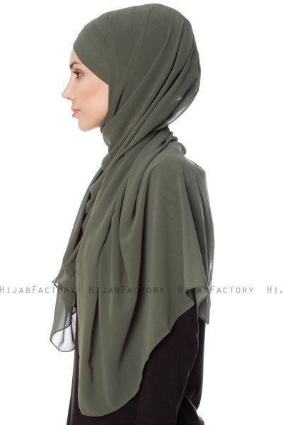 Mehtap - Turbante Chiffon Hijab Pratico One Piece