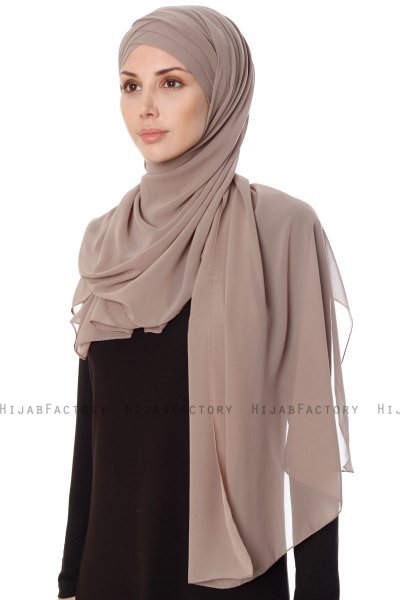 Mehtap - Turbante Chiffon Hijab Pratico One Piece