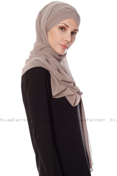 Mehtap - Turbante Chiffon Hijab Pratico One Piece
