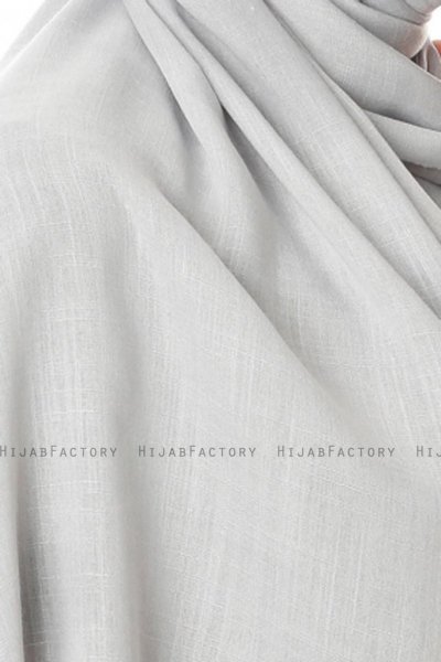 Meliha - Hijab Grigio Chiaro - Özsoy