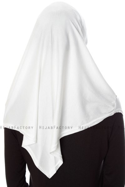 Mia - Hijab Al Amira Creme One-Piece - Ecardin