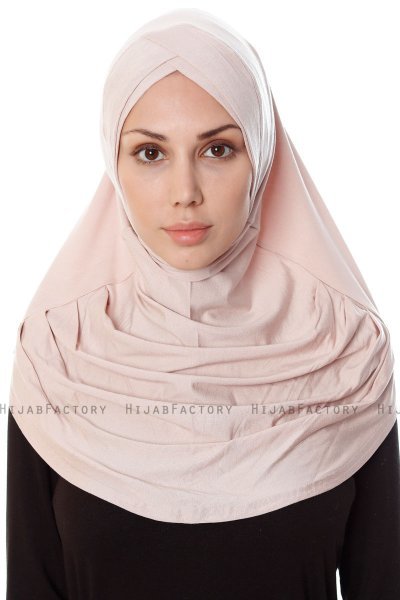 Mia - Hijab Al Amira Rosa Antico One-Piece - Ecardin
