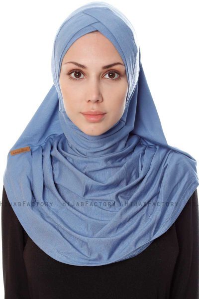 Mia - Hijab Al Amira Indaco One-Piece - Ecardin