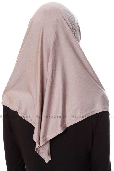 Mia - Hijab Al Amira Grigio Pietra One-Piece - Ecardin