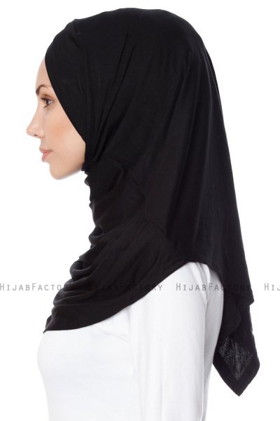 Mia - Hijab Al Amira Nero One-Piece - Ecardin