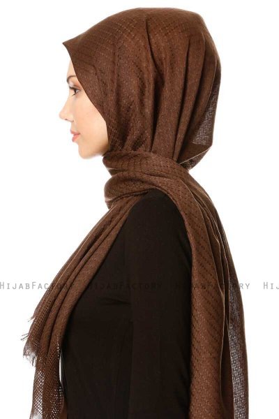 Nalini - Hijab Marrone - Özsoy