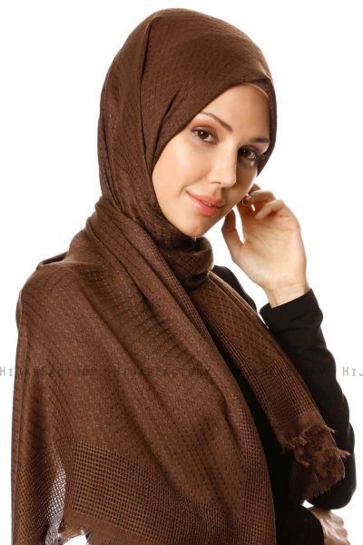 Nalini - Hijab Marrone - Özsoy