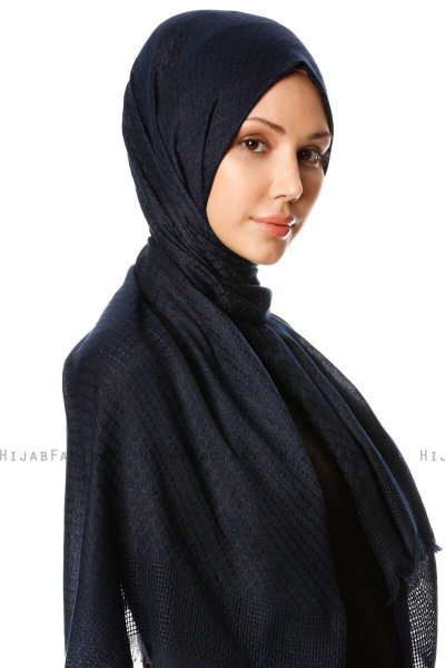 Nalini - Hijab Blu Navy - Özsoy