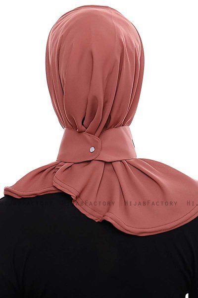 Narin - Hijab Crepe Pratico One Piece Clay