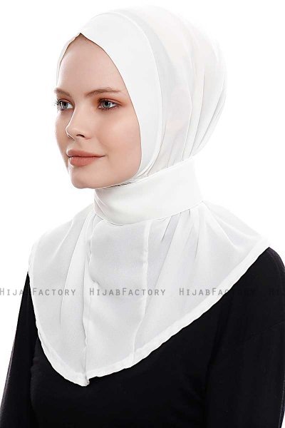 Narin - Hijab Crepe Pratico One Piece Creme