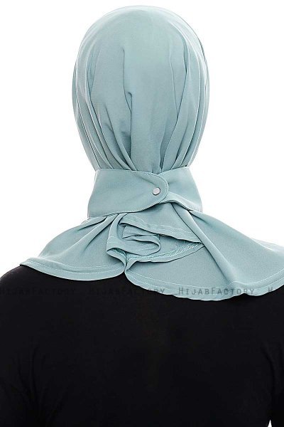 Narin - Hijab Crepe Pratico One Piece Menta