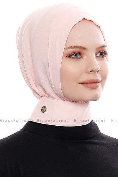 Narin - Hijab Crepe Pratico One Piece Rosa