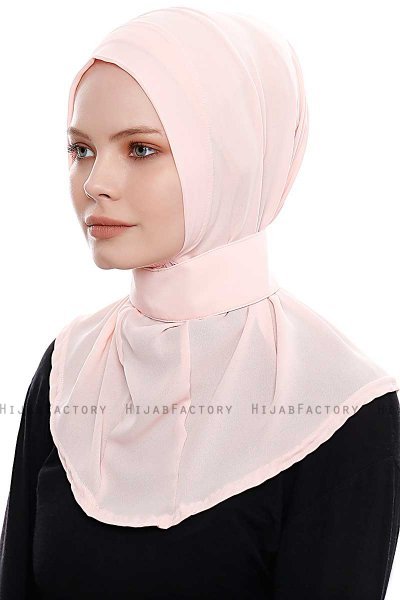Narin - Hijab Crepe Pratico One Piece Rosa