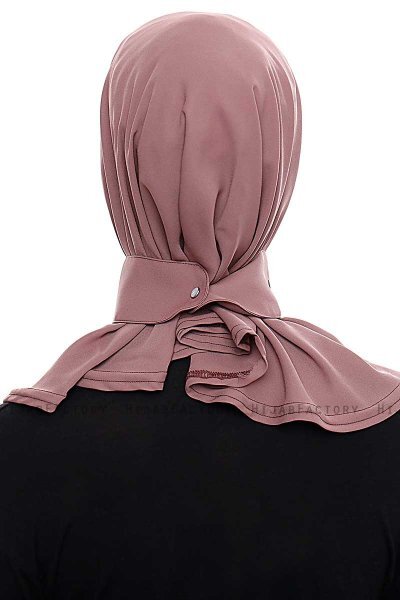 Narin - Hijab Crepe Pratico One Piece Rose Pink