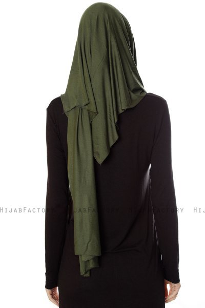 Naz - Hijab Pratico One Piece Cachi & Beige Chiaro - Ecardin