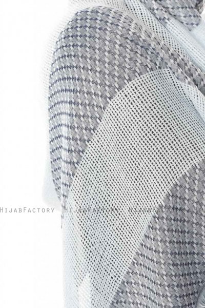 Necla - Hijab Blu Due Colori - Özsoy