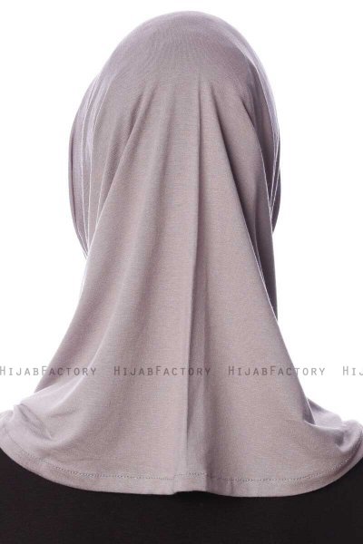 Nehir - Hijab 2-Piece Al Amira Grigio Chiaro