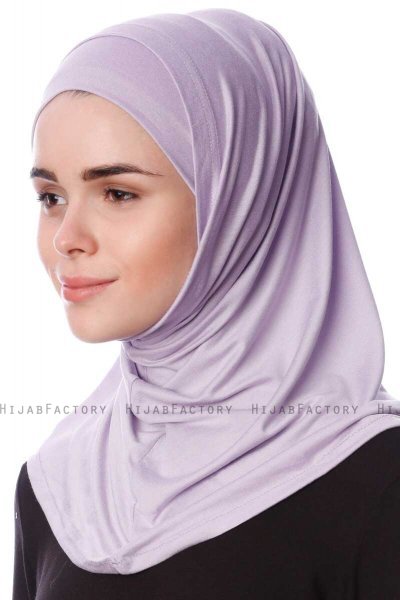 Nehir - Hijab 2-Piece Al Amira Viola Chiaro