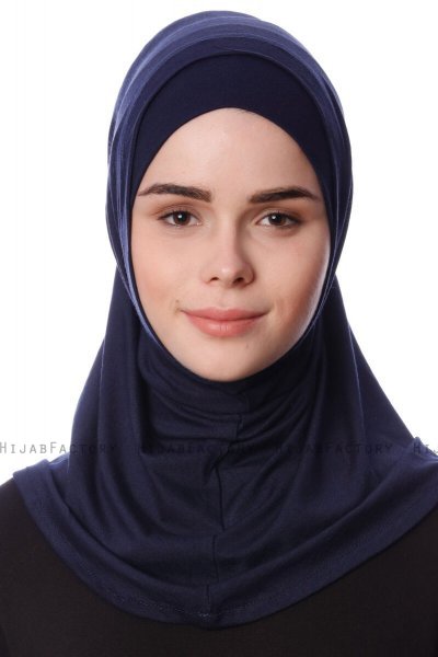 Nehir - Hijab 2-Piece Al Amira Blu Navy