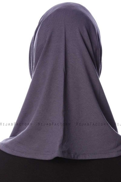 Nehir - Hijab 2-Piece Al Amira Grigio Scuro