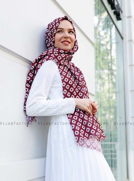 Nesrin - Hijab Fantasia Bordò - Sal Evi