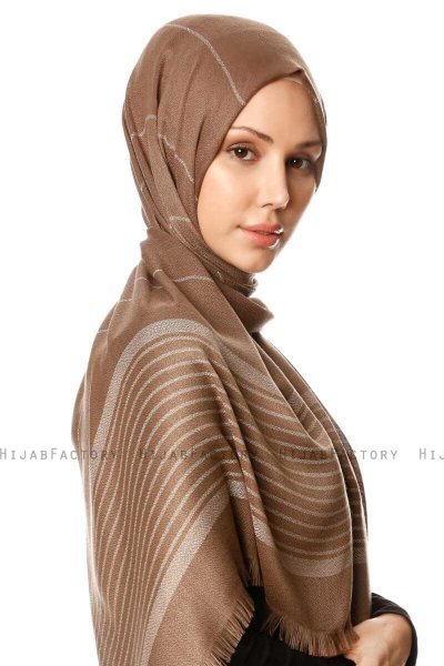 Nihal - Hijab Taupe - Özsoy