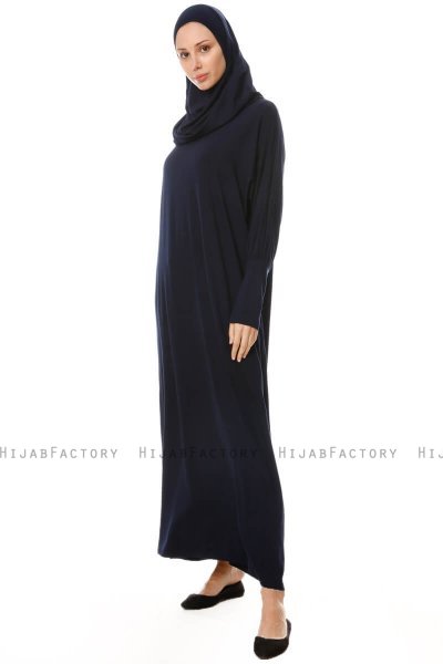 Nisa - Vestito Da Preghiera Blu Navy - Miss Halima